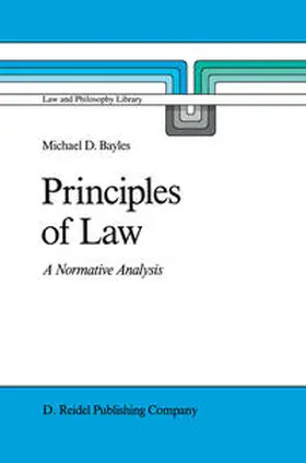 Bayles |  Principles of Law | eBook | Sack Fachmedien