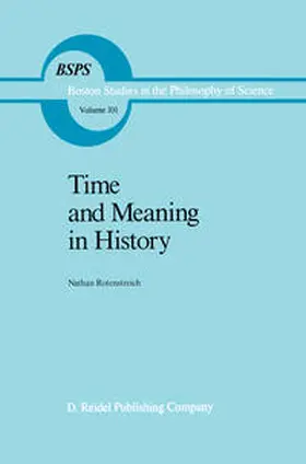 Rotenstreich |  Time and Meaning in History | eBook | Sack Fachmedien
