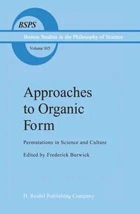 Burwick |  Approaches to Organic Form | eBook | Sack Fachmedien