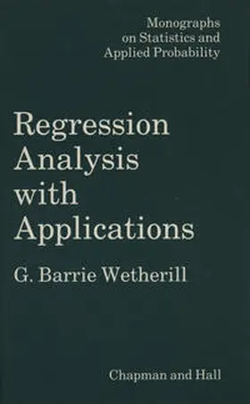 Wetherill |  Regression Analysis with Applications | eBook | Sack Fachmedien