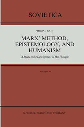 Kain | Marx’ Method, Epistemology, and Humanism | E-Book | www2.sack.de