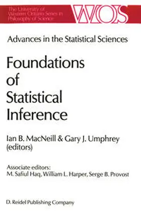 MacNeill / Umphrey |  Advances in the Statistical Sciences: Foundations of Statistical Inference | eBook | Sack Fachmedien