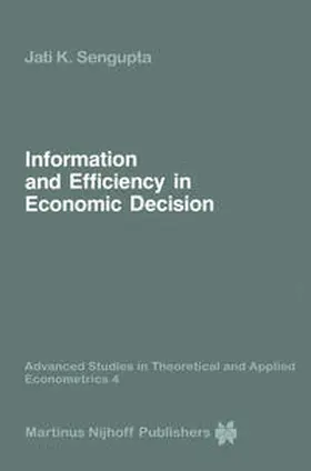 Sengupta |  Information and Efficiency in Economic Decision | eBook | Sack Fachmedien