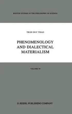 Herman / Morano | Phenomenology and Dialectical Materialism | E-Book | sack.de
