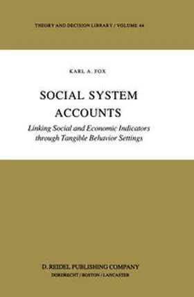 Fox |  Social System Accounts | eBook | Sack Fachmedien