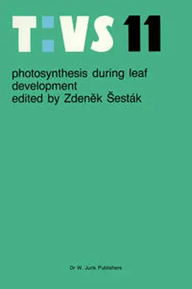 Sesták |  Photosynthesis during leaf development | eBook | Sack Fachmedien