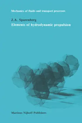 Sparenberg |  Elements of hydrodynamicp propulsion | eBook | Sack Fachmedien