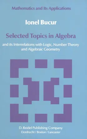 Bucur |  Selected Topics in Algebra | Buch |  Sack Fachmedien