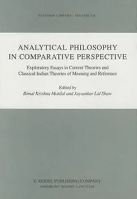Matilal / Lal Shaw |  Analytical Philosophy in Comparative Perspective | eBook | Sack Fachmedien