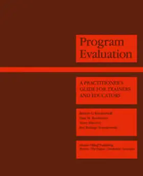Brinkerhoff / Brethower / Nowakowski |  Program Evaluation | eBook | Sack Fachmedien