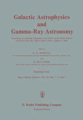 Buccheri / Morfill | Galactic Astrophysics and Gamma-Ray Astronomy | Buch | 978-94-009-7210-0 | sack.de