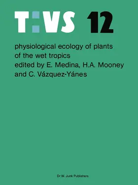 Medina / Vazquez-Yanes / Mooney |  Physiological ecology of plants of the wet tropics | Buch |  Sack Fachmedien