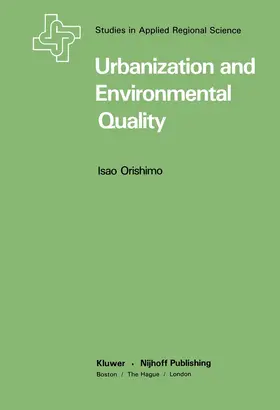 Orishimo |  Urbanization and Environmental Quality | Buch |  Sack Fachmedien