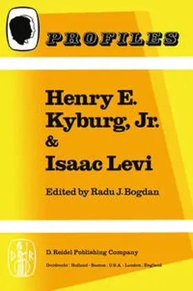 Bogdan |  Henry E. Kyburg, Jr. & Isaac Levi | eBook | Sack Fachmedien