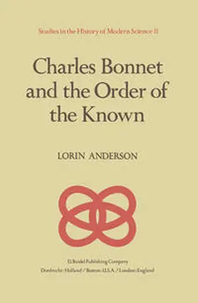 Anderson | Charles Bonnet and the Order of the Known | E-Book | sack.de