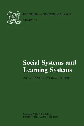 Reuver / Hanken |  Social Systems and Learning Systems | Buch |  Sack Fachmedien