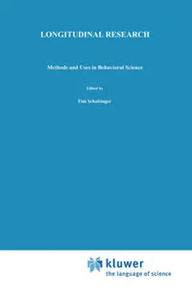 Schulsinger / Mednick / Knop |  Longitudinal Research | eBook | Sack Fachmedien