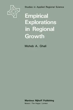 Ghali |  Empirical Explorations in Regional Growth | Buch |  Sack Fachmedien