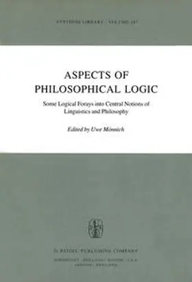 Mönnich |  Aspects of Philosophical Logic | eBook | Sack Fachmedien