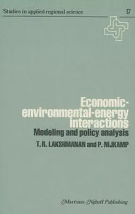 Lakshmanan |  Economic—Environmental—Energy Interactions | eBook | Sack Fachmedien