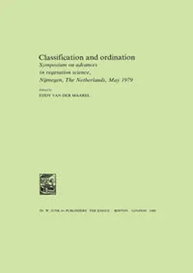 van der Maarel |  Classification and Ordination | eBook | Sack Fachmedien
