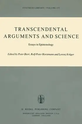Bieri / Krüger / Horstmann | Transcendental Arguments and Science | E-Book | sack.de