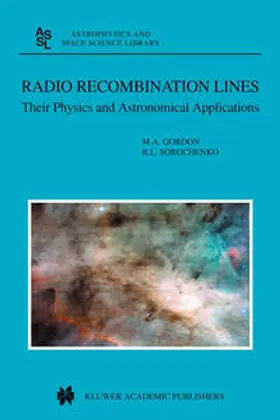 Gordon / Sorochenko | Radio Recombination Lines | E-Book | sack.de