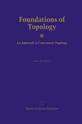 Preuß | Foundations of Topology | E-Book | sack.de