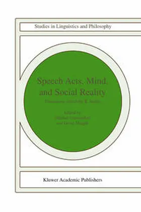 Grewendorf / Meggle |  Speech Acts, Mind, and Social Reality | eBook | Sack Fachmedien
