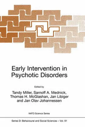 Miller / Mednick / McGlashan | Early Intervention in Psychotic Disorders | E-Book | sack.de