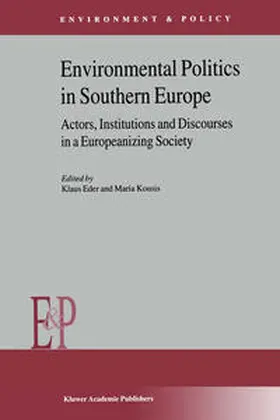 Eder / Kousis |  Environmental Politics in Southern Europe | eBook | Sack Fachmedien