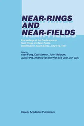 Maxson / Meldrum / Pilz |  Near-Rings and Near-Fields | eBook | Sack Fachmedien