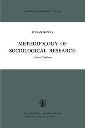 Nowak | Methodology of Sociological Research | E-Book | sack.de