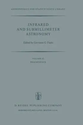 Fazio |  Infrared and Submillimeter Astronomy | eBook | Sack Fachmedien