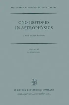 Audouze | CNO Isotopes in Astrophysics | E-Book | sack.de