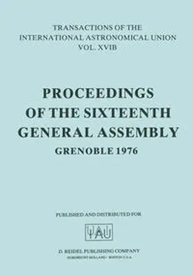 Müller / Jappel |  Transactions of the International Astronomical Union | eBook | Sack Fachmedien