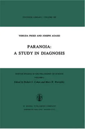 Fried / Agassi |  Paranoia: A Study in Diagnosis | eBook | Sack Fachmedien