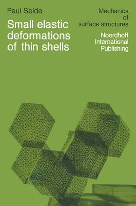 Seide |  Small elastic deformations of thin shells | Buch |  Sack Fachmedien