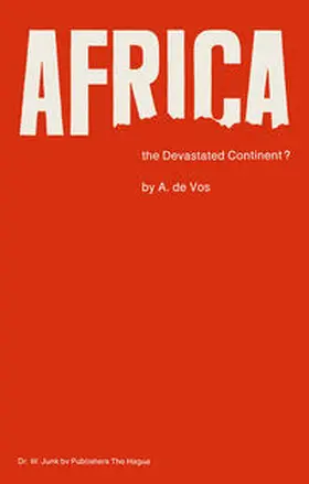 Vos |  Africa, the Devastated Continent? | eBook | Sack Fachmedien