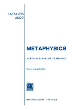 Ando |  Metaphysics | eBook | Sack Fachmedien