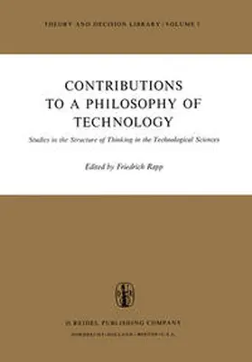 Rapp | Contributions to a Philosophy of Technology | E-Book | sack.de