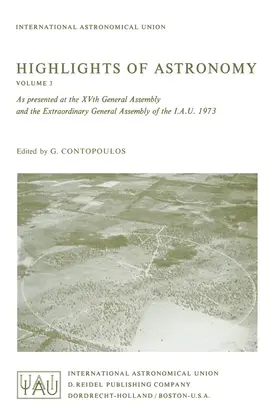 Contopoulos |  Highlights of Astronomy | Buch |  Sack Fachmedien