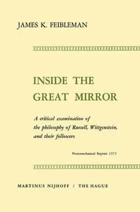 Feibleman |  Inside the Great Mirror | eBook | Sack Fachmedien