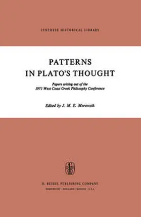 Moravcsik |  Patterns in Plato’s Thought | eBook | Sack Fachmedien
