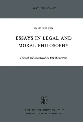 Kelsen |  Essays in Legal and Moral Philosophy | Buch |  Sack Fachmedien