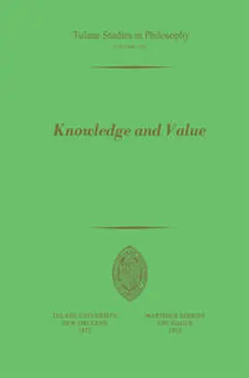 Reck |  Knowledge and Value | eBook | Sack Fachmedien