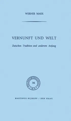 Marx |  Vernunft und Welt | Buch |  Sack Fachmedien