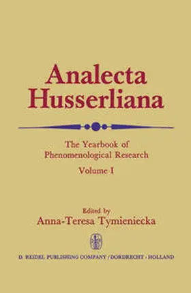 Tymieniecka |  Analecta Husserliana | eBook | Sack Fachmedien