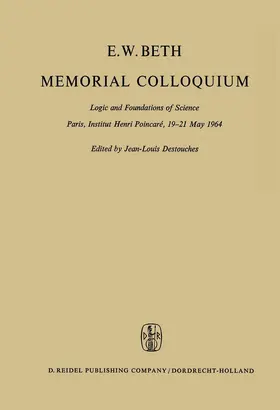 Destouches | E.W. Beth Memorial Colloquium | Buch | 978-94-010-3522-4 | sack.de