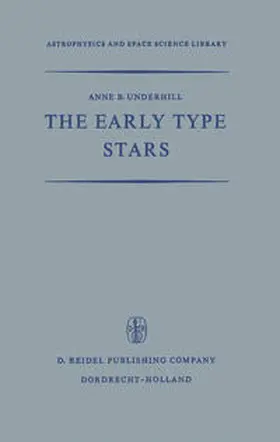 Underhill | The Early Type Stars | E-Book | sack.de